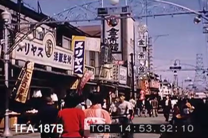 【昭和28年のカラー映像】60年前の日本の映像がいろいろとすごい