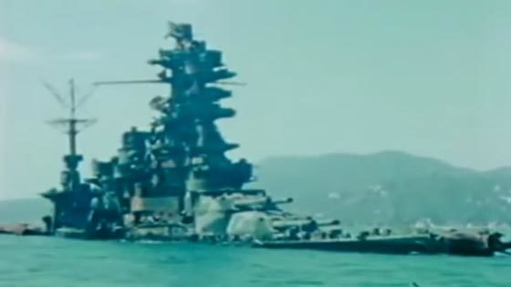 カラーで見るリアル 艦これ 終戦直後に撮影された日本の戦艦や空母など いまトピ