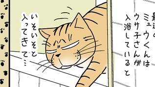 【猫】飼い猫が風呂に居る人によって行動を変えるんですが！？