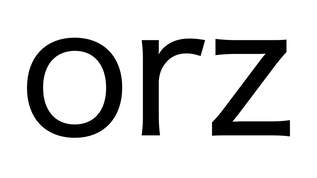 「orz」の意味を初めて知った若者が放ったひと言に絶句…