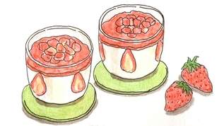 【大人気】家事えもんレシピ「イチゴのとろける牛乳プリン」作ってみた
